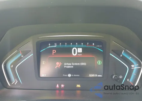 2022 Honda Odyssey Ex-L из США, поврежденный, VIN 5FNRL6H77NB059655